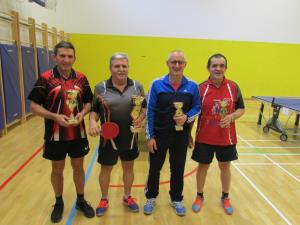 Božično novoletni turnir v namiznem tenisu nad 50 let